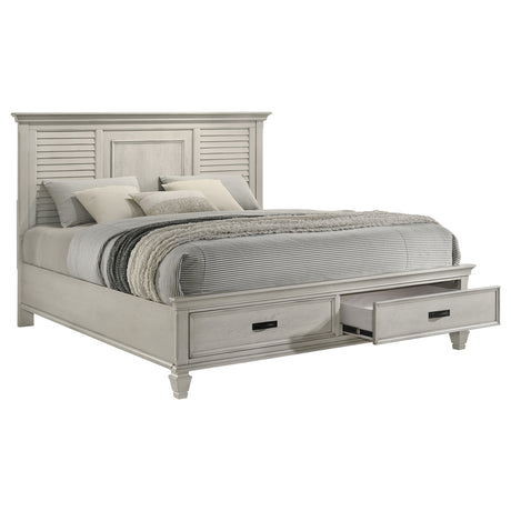 Franco Panel Platform Storage Bed - Furniture World