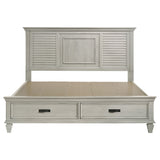 Franco Panel Platform Storage Bed - Furniture World