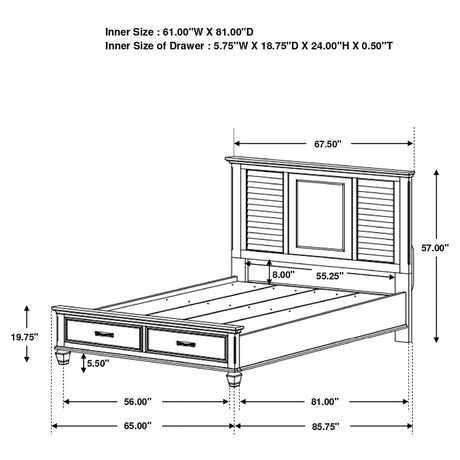 Franco Bedroom Set - Furniture World