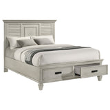 Franco Panel Platform Storage Bed - Furniture World