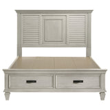 Franco Panel Platform Storage Bed - Furniture World