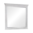 Franco Rectangular Dresser Mirror Antique White - Furniture World