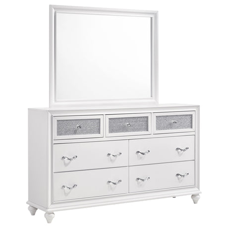 Barzini Dresser with Mirror - Furniture World