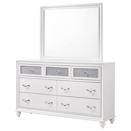 Barzini Dresser with Mirror - Furniture World
