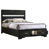 Miranda Panel Platform Storage Bed - Furniture World