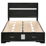 Miranda Panel Platform Storage Bed - Furniture World