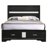 Miranda Panel Platform Storage Bed - Furniture World