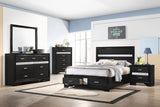 Miranda Panel Platform Storage Bed - Furniture World
