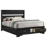 Miranda Panel Platform Storage Bed - Furniture World