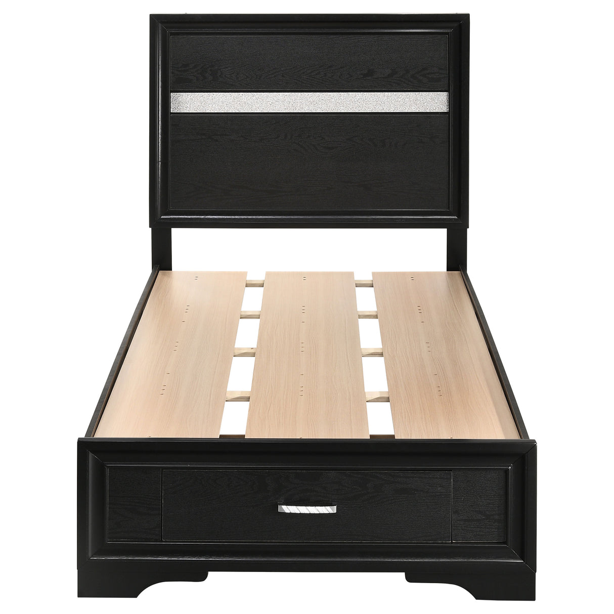 Miranda Panel Platform Storage Bed - Furniture World