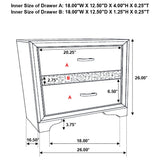 Miranda Nightstand - Furniture World