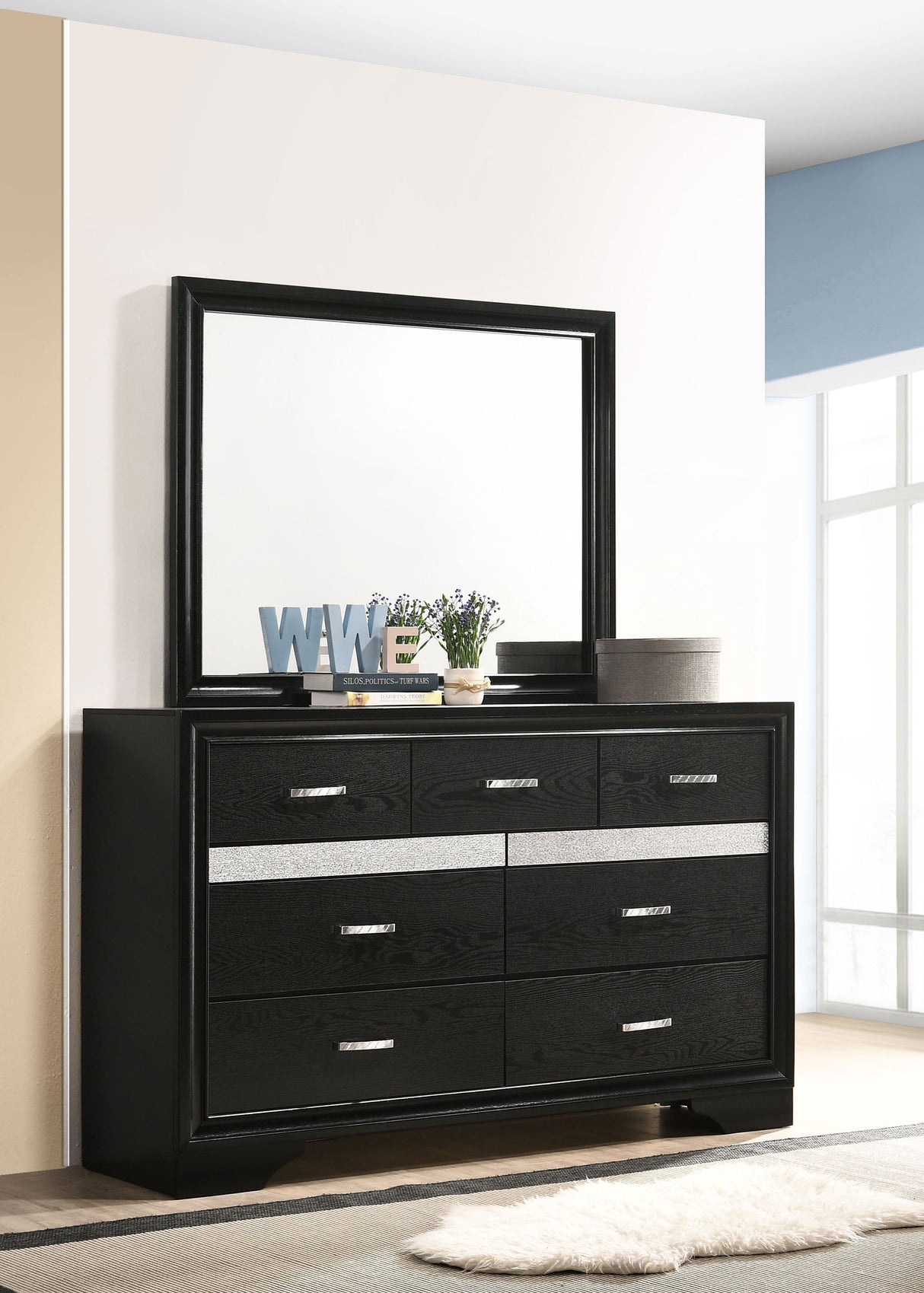 Miranda Dresser with Mirror - Furniture World