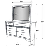 Miranda Dresser with Mirror - Furniture World