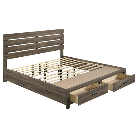 Brantford Panel Platform Storage Bed - Furniture World