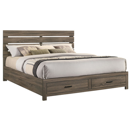 Brantford Panel Platform Storage Bed - Furniture World