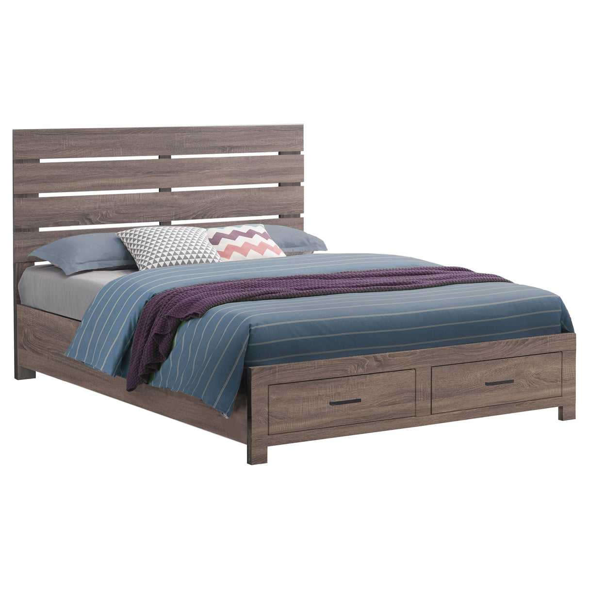 Brantford Panel Platform Storage Bed - Furniture World