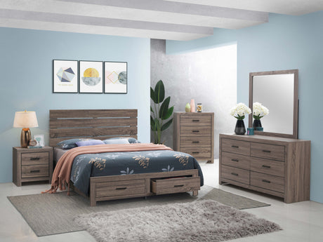 Brantford Panel Platform Storage Bed - Furniture World