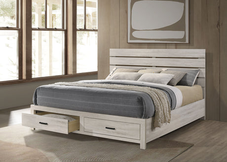 Brantford Panel Platform Storage Bed - Furniture World