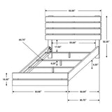 Brantford Panel Bed - Furniture World