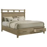 Hazlewood Panel Platform Storage Bed - Furniture World