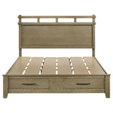 Hazlewood Panel Platform Storage Bed - Furniture World