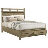 Hazlewood Panel Platform Storage Bed - Furniture World