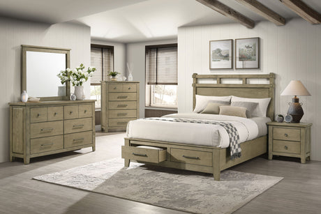 Hazlewood Dresser with Mirror - Furniture World