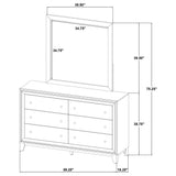 Welsley Dresser with Mirror