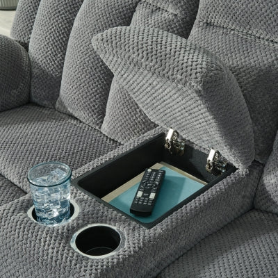 Observation Power Reclining Loveseat with Console - Furniture World
