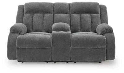 Observation Power Reclining Loveseat with Console - Furniture World