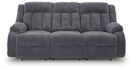 Observation Power Reclining Sofa with Drop Down Table - Furniture World