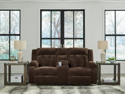 Observation Power Reclining Loveseat with Console - Furniture World