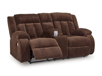Observation Power Reclining Loveseat with Console - Furniture World