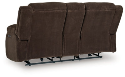 Observation Power Reclining Loveseat with Console - Furniture World