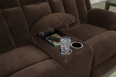 Observation Power Reclining Loveseat with Console - Furniture World