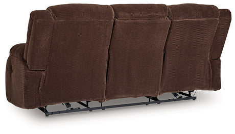 Observation Power Reclining Sofa with Drop Down Table - Furniture World