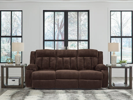 Observation Power Reclining Sofa with Drop Down Table - Furniture World
