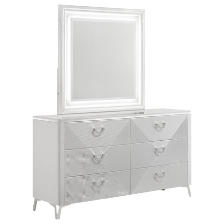 Cassia Dresser with Mirror - Furniture World