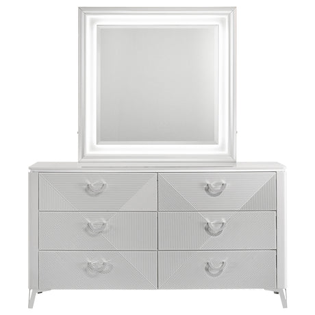 Cassia Dresser with Mirror - Furniture World