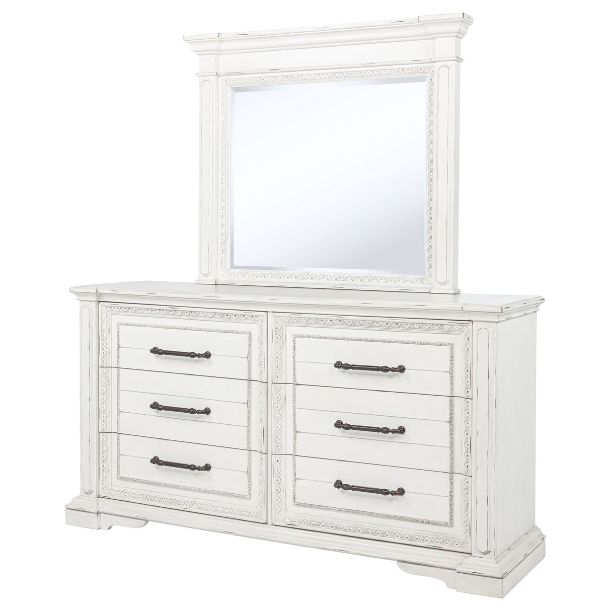 McKinney Dresser with Mirror - Furniture World