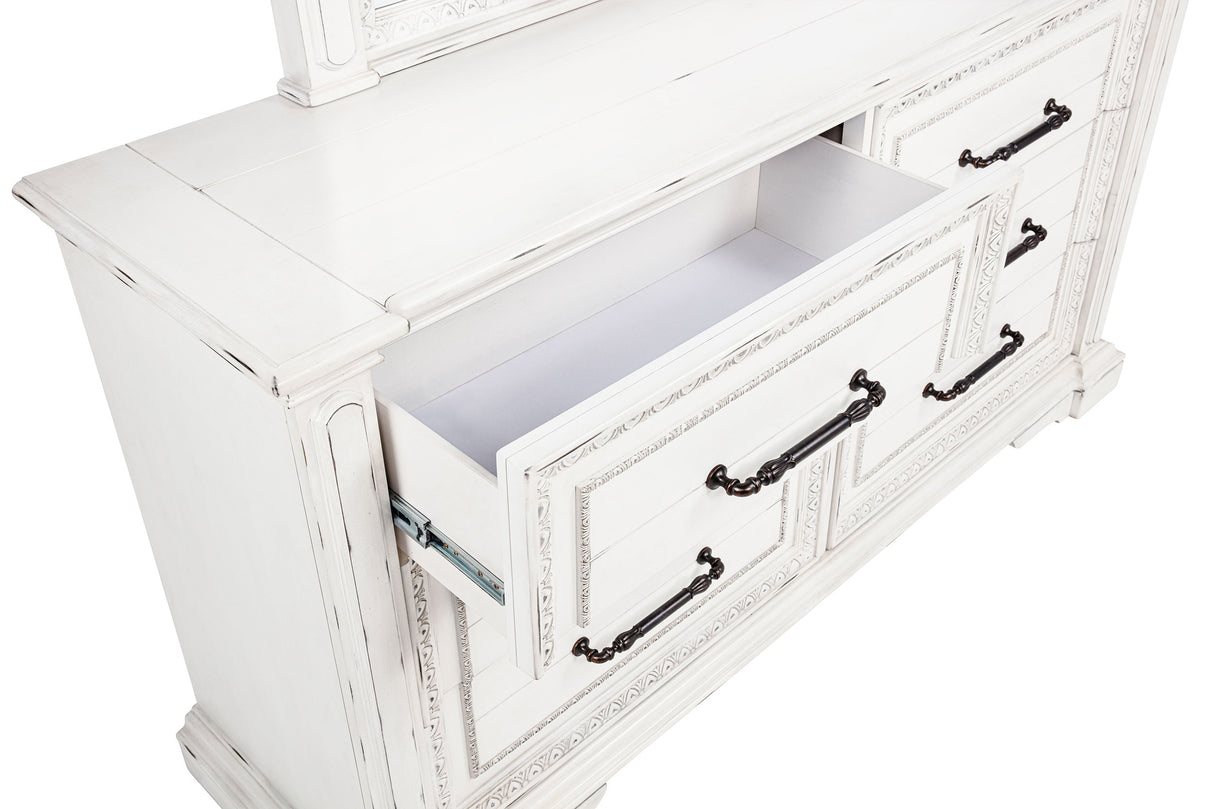 McKinney Dresser with Mirror - Furniture World