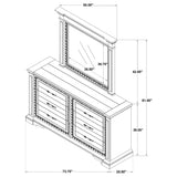 McKinney Dresser with Mirror - Furniture World