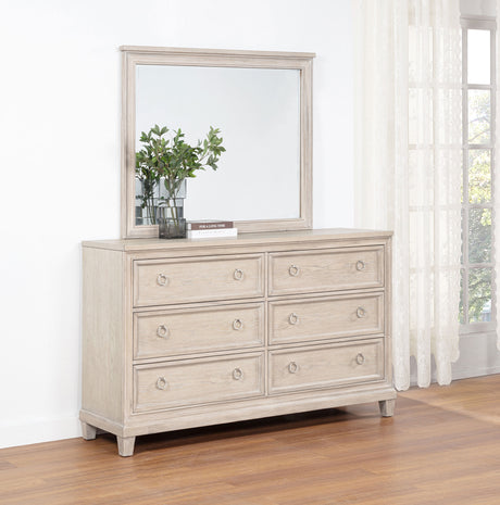 Pembroke Dresser with Mirror - Furniture World