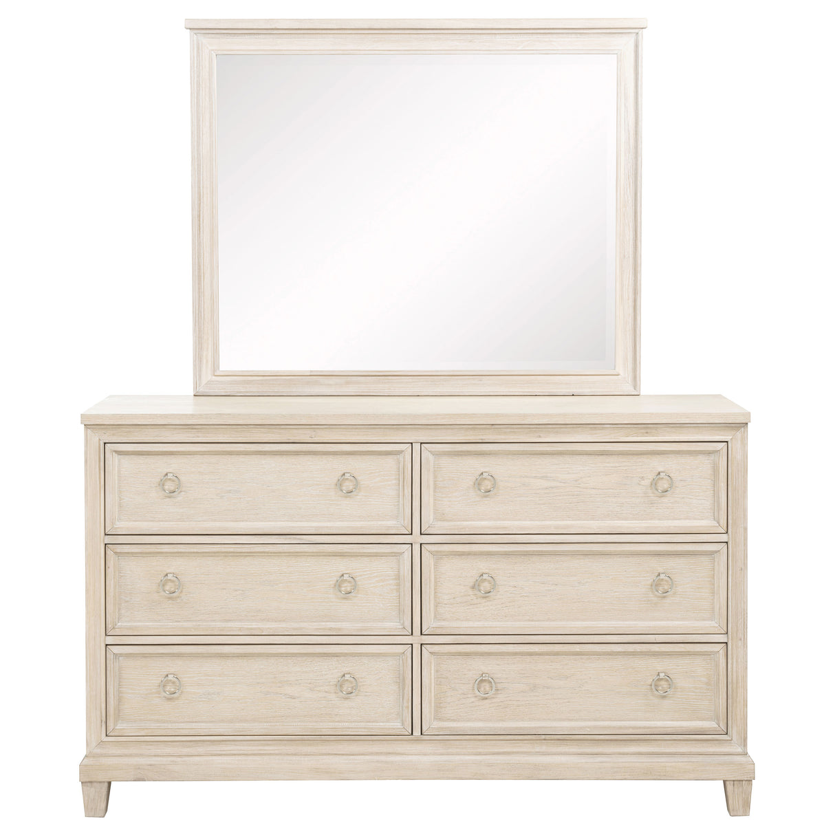 Pembroke Dresser with Mirror - Furniture World