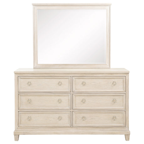 Pembroke Dresser with Mirror - Furniture World