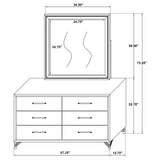 Lucia Dresser with Mirror