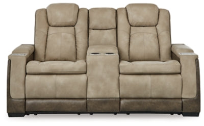 Next-Gen DuraPella Power Reclining Loveseat with Console - Furniture World