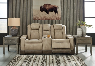 Next-Gen DuraPella Power Reclining Loveseat with Console - Furniture World