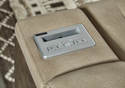 Next-Gen DuraPella Power Reclining Loveseat with Console - Furniture World