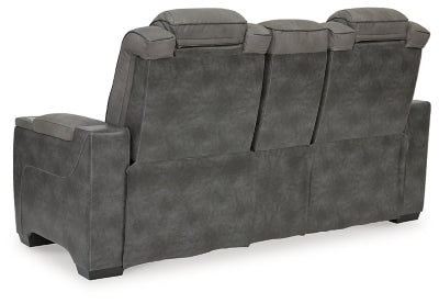 Next-Gen DuraPella Power Reclining Loveseat with Console - Furniture World